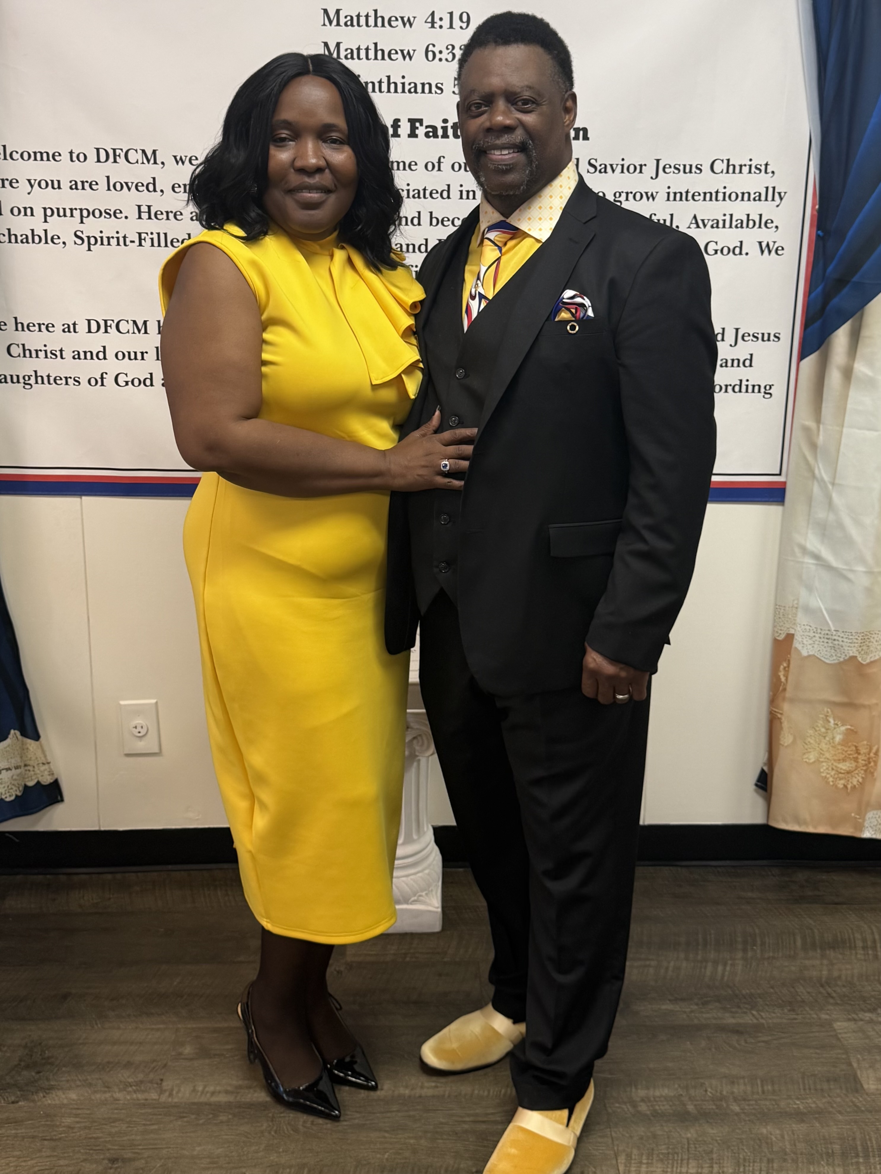 Chief Apostle Gary B. Jones Sr. and Apostle Imogene Jones
